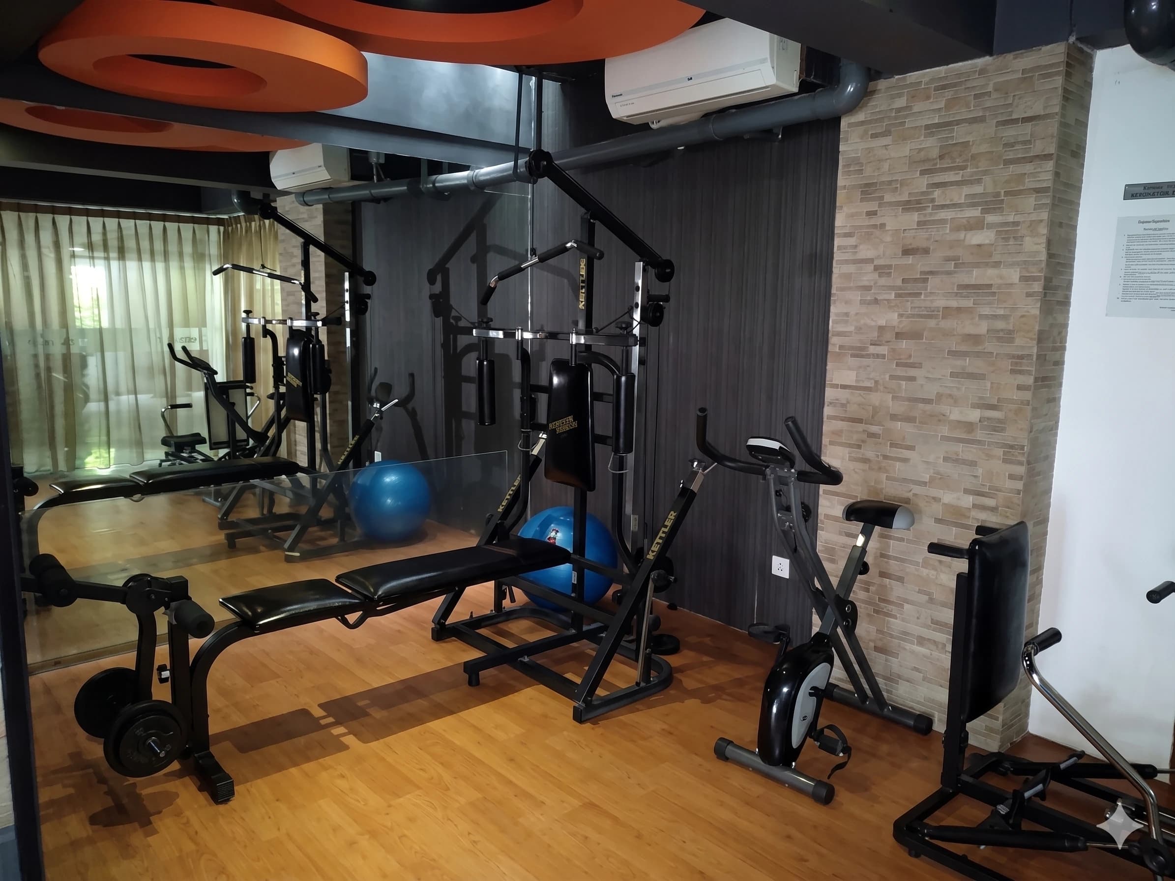Fasilitas Fitness Centre Unihouse Salatiga